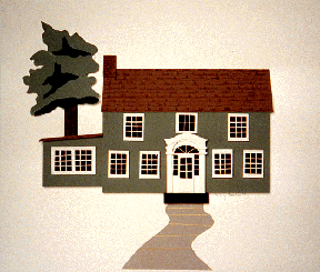 House Portrait in Green